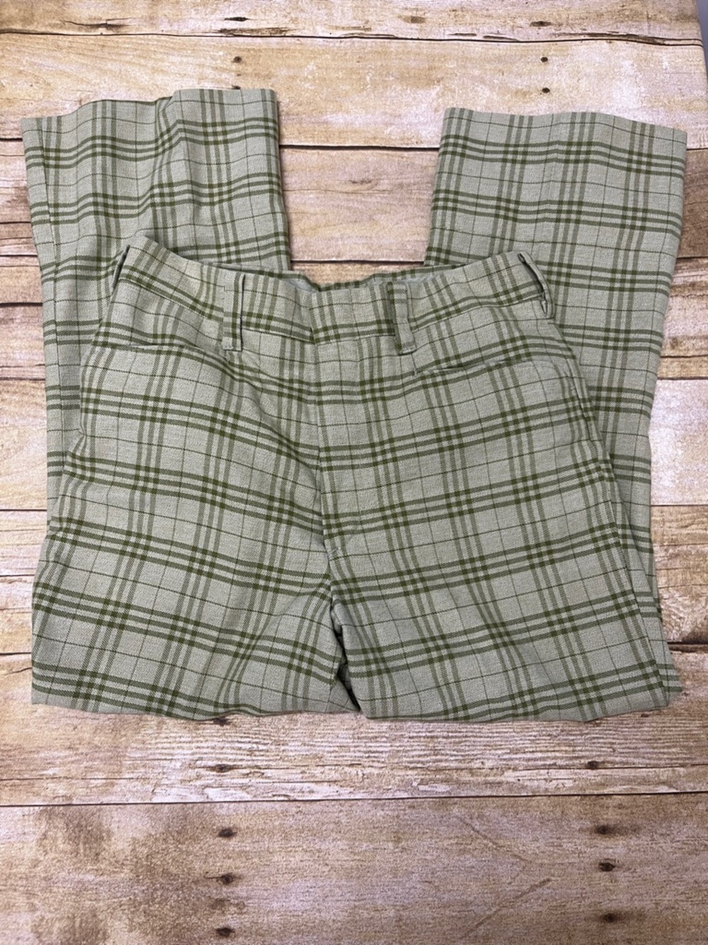 Vintage Levi's Sta-Prest Slacks plaid print size 26